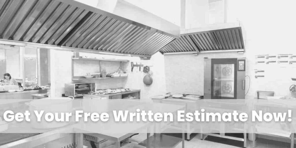 Get Your Free Written Estimate Now!