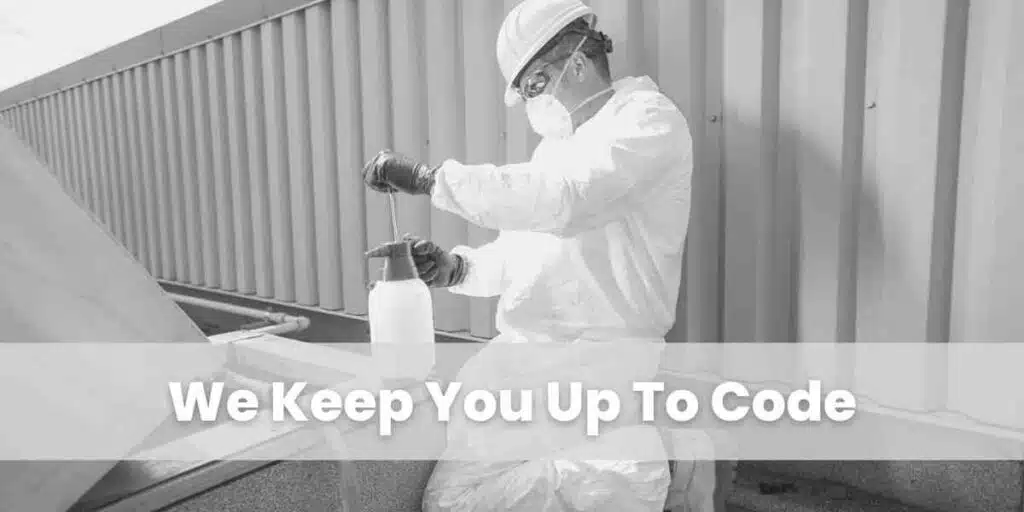We Keep You Up To Code